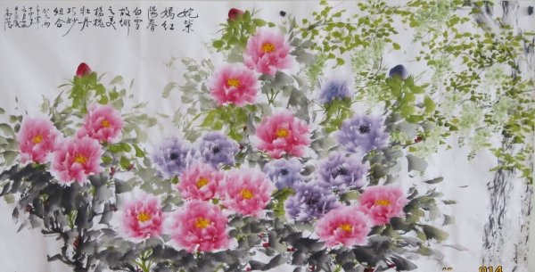 花卉牡丹 2014後～作品